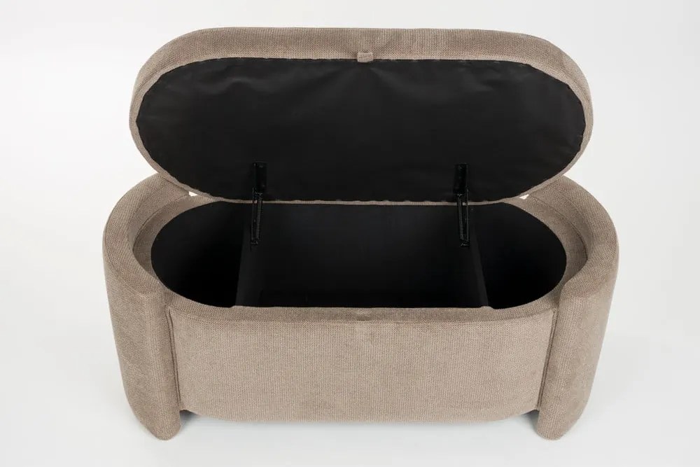 Világosbarna pad Miro – White Label