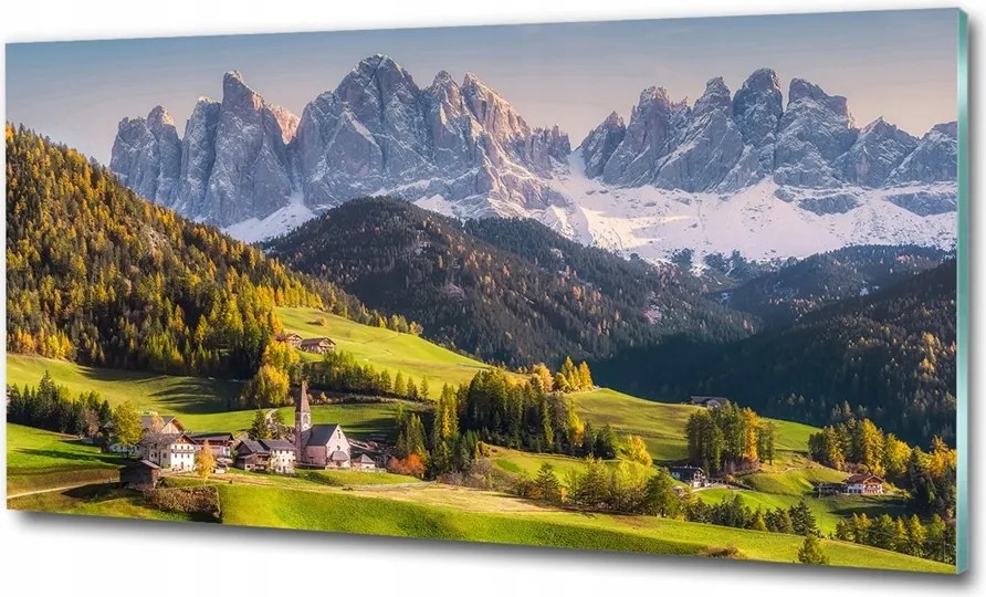 Fotó kép edzett üveg Fagyos tengerpart 125x50