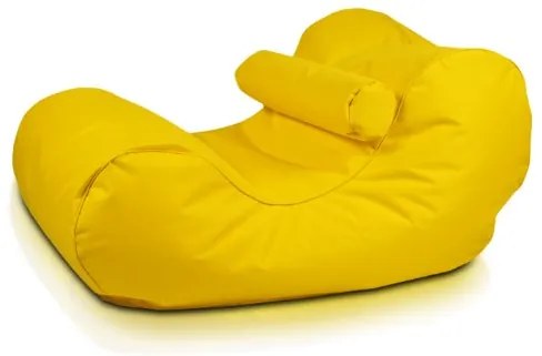 Babzsák nyugágy XL poliészter TiaHome - Szürke