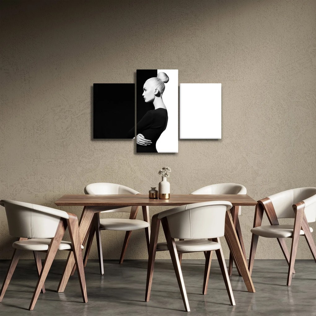 Kép - Nő à la yin and yang (90x60 cm)