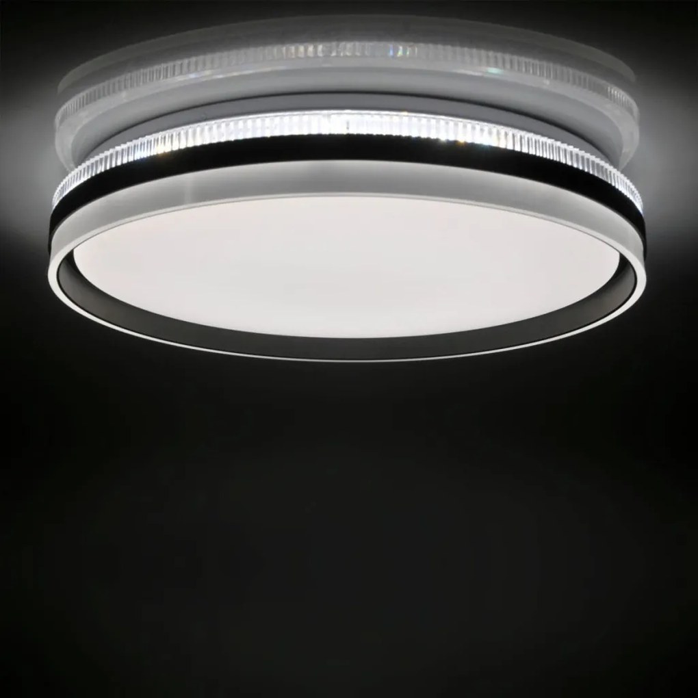 Polux BARBARA 326683 Süllyesztett mennyezeti lámpa 1x72W/LED 3000K-4000K-6000K 8000lm IP44