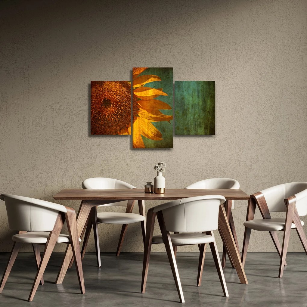 Kép - napraforgó (90x60 cm)