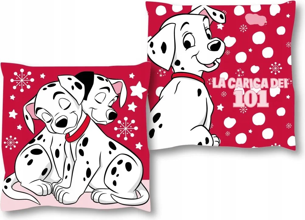 Disney 101 Kiskutya Cuddle Spots párna, díszpárna 38x38 cm Velúr