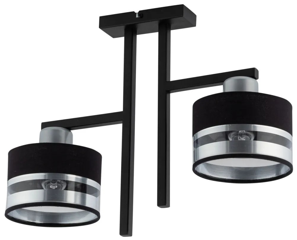 SIGMA LIGHTING 32150 PRO Ernyős Mennyezeti Lámpa Fekete, Ezüst E27 IP20