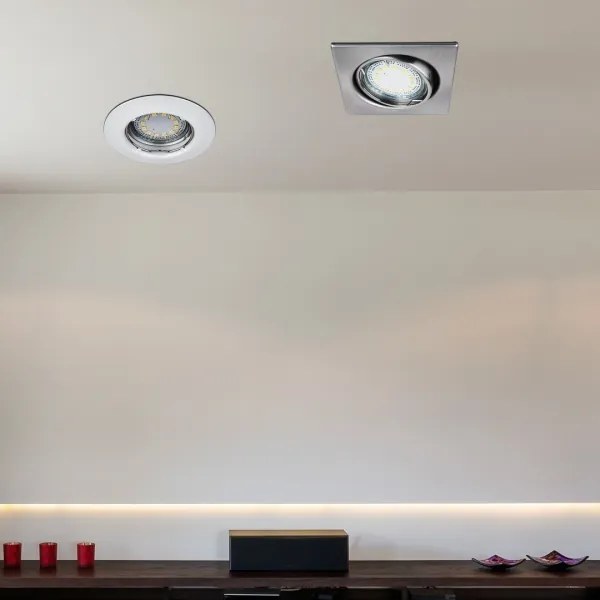 Rabalux 1046 - SZETT 3x LED-es beépíthető mennyezeti lámpa LITE 3xGU10-LED/3W/230V