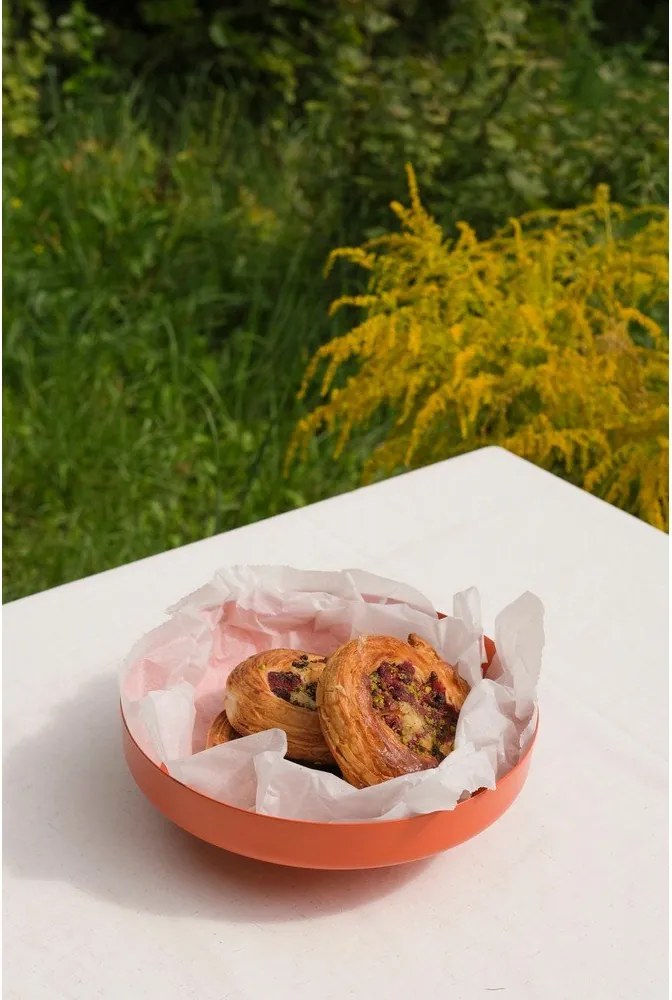 Fém dekoratív tál ø 26 cm Vilu – noo.ma