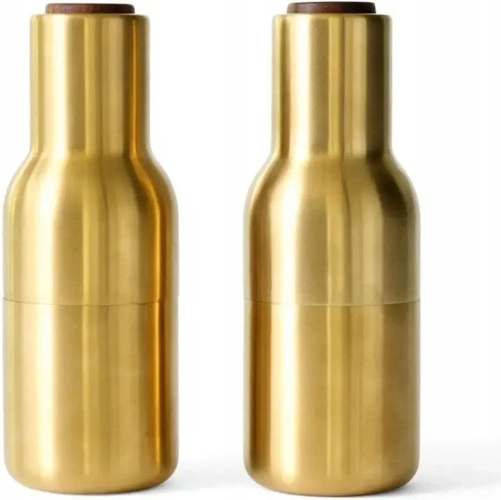 2 db-os só- és borsdaráló szett Audo Menu Bottle Grinder arany