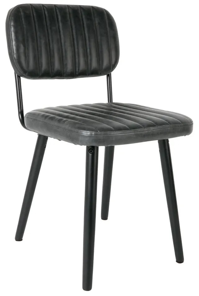 Fekete étkezőszék Jake Worn – White Label