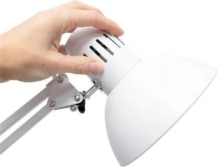 Asztali lámpa, LED, felfogatható, MAUL Study, fehér (VLM8230502)
