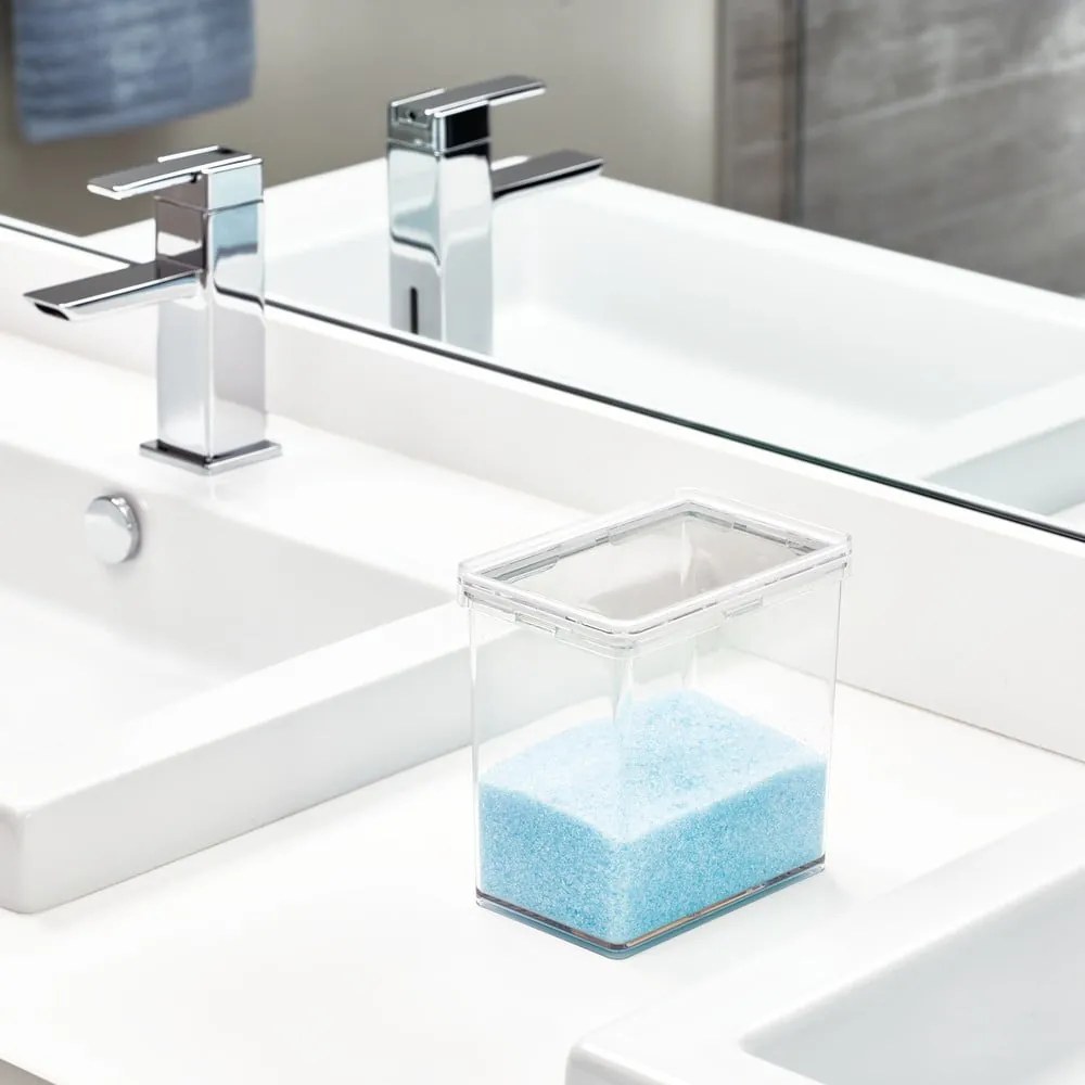 Átlátszó tárolódoboz, 10,2 x 15,2 x 15,2 cm - iDesign The Home Edit