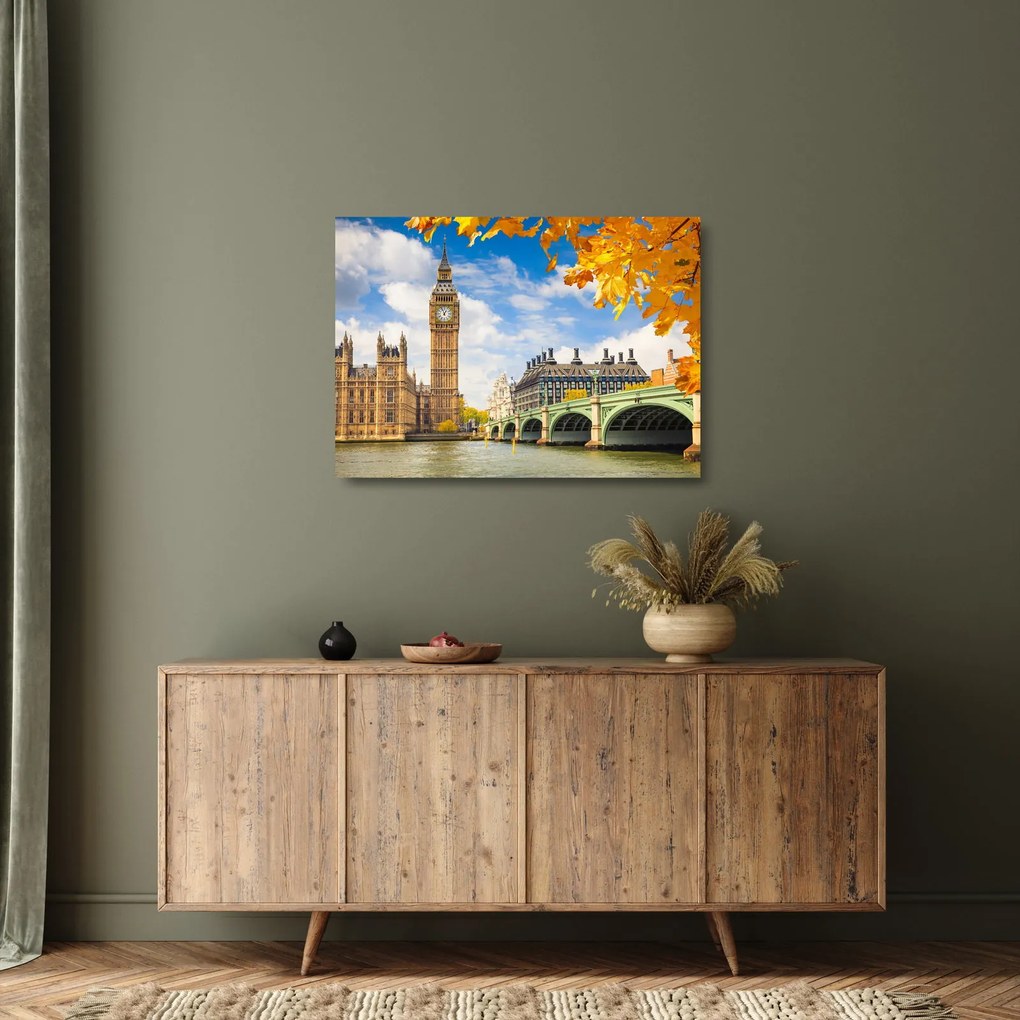 Üveg kép - Big Ben, London (70x50 cm)
