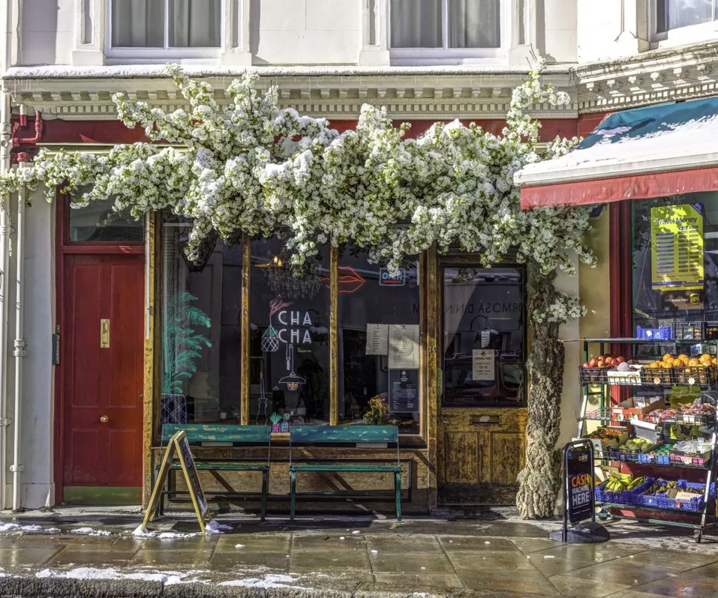 Poszter 60x50cm Maida Vale a hóban 2, Assaf Frank