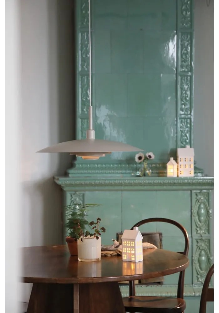 Bézs függőlámpa fém búrával ø 57 cm Piny – Markslöjd