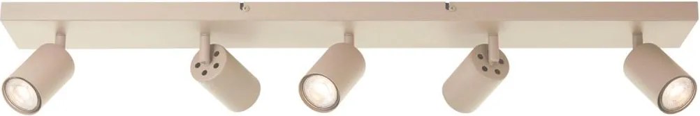 Brilliant - JELLO LED spotlámpa 5x GU10 / 5 W / 230 V, bézs