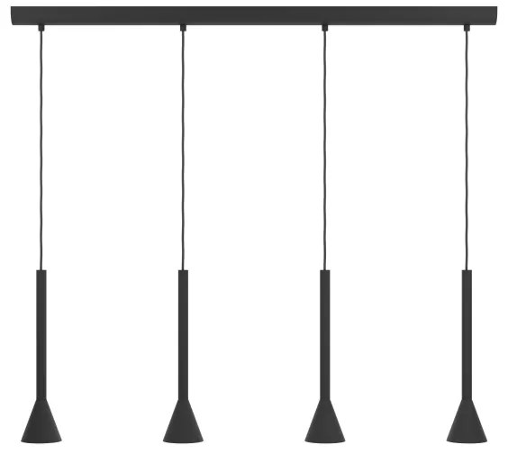 Eglo 97605 - LED Csillár zsinóron CORTADERAS 4xGU10/5W/230V