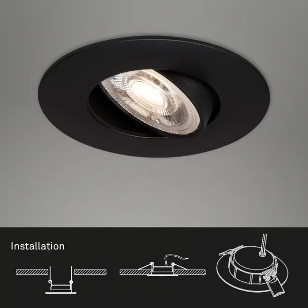 Briloner - KÉSZLET 3x LED dimmelhető fürdőszobai lámpa LED/4,9W/230V IP23