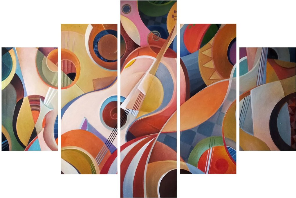 Kép - Zenei absztrakt (150x105 cm)