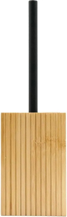 Natúr színű bambusz WC-kefe Hanoi – douceur d'intérieur