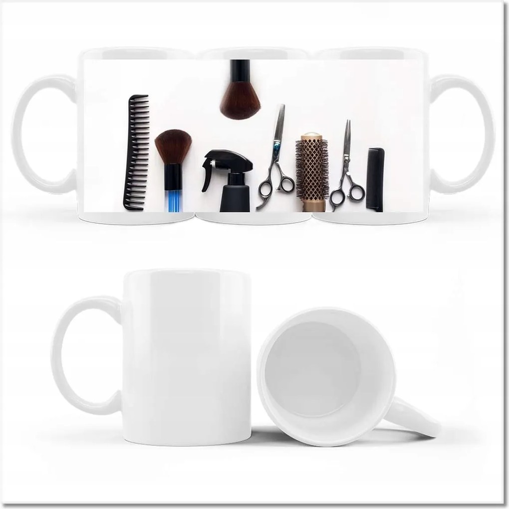 Fényképes bögre Fodrász felszerelés