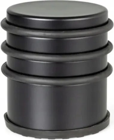 Ütköző ütköző szabadon álló ajtóhoz magas rozsdamentes acél Fekete