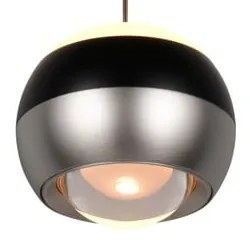 Fekete-ezüstszínű LED függőlámpa ø 15,5 cm Orbit – Trio Select