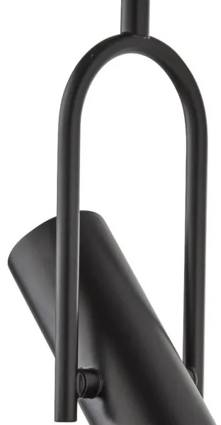 Searchlight 1891-1BK - Csillár zsinóron TELESCOPE 1xGU10/10W/230V