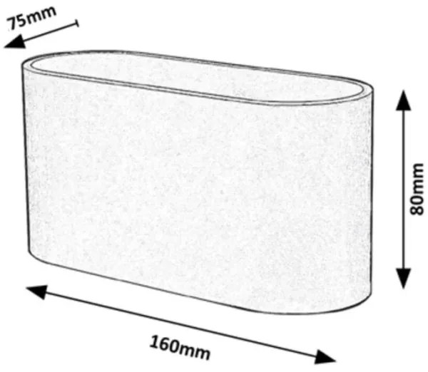 Rabalux 7024 - Fali lámpa KAUNAS 1xG9/10W/230V fehér