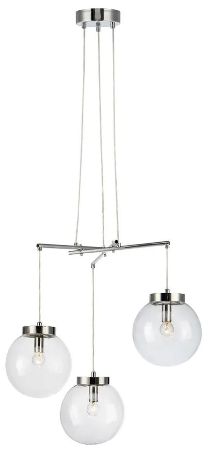 Markslöjd 107015 - Csillár zsinóron SICILY 3xE14/40W/230V