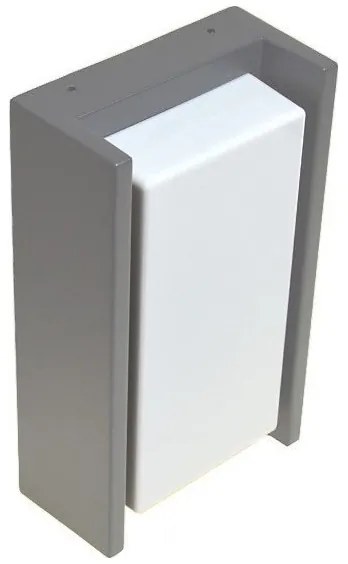 Kültéri fali lámpa ARAGO 1xE27/60W/230V IP54 szürke