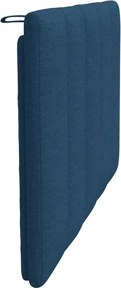 kék szövet fejtámla párna Hanko 90 cm