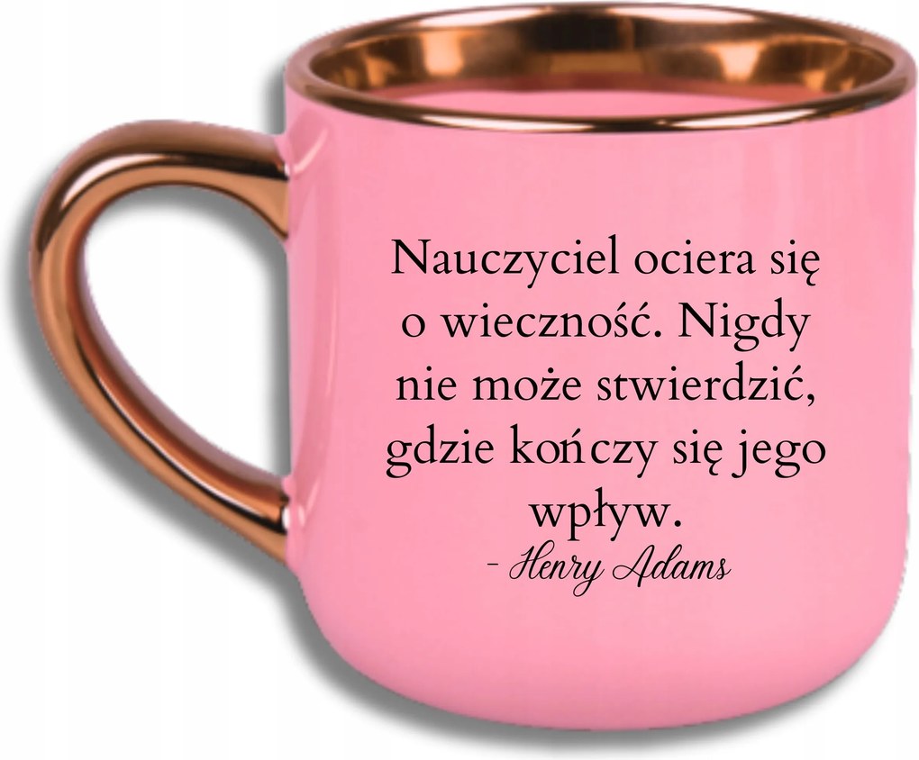 Bögre Rózsaszín Ajándék Nagy Nap Tanár Örökkévalóság