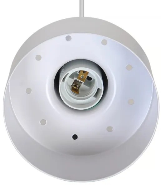 Nordlux - MATIS csillár 1xE27/40W/230V fehér