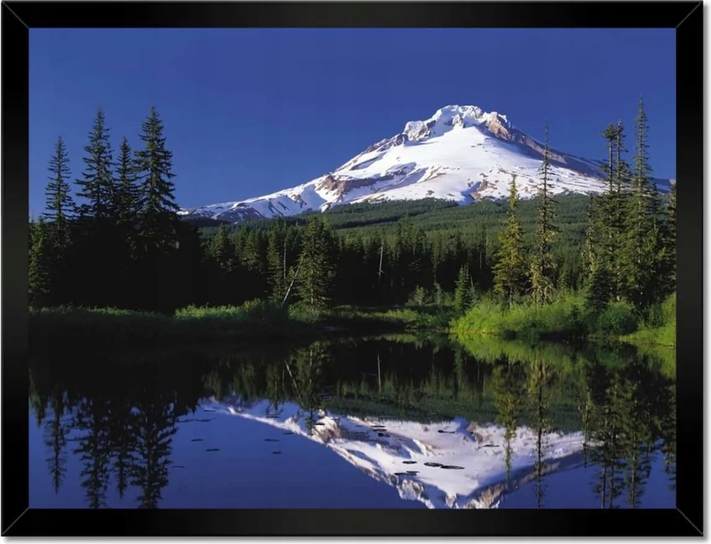 Poszterek keretben 40x30 Lépcsőzetes hegyek