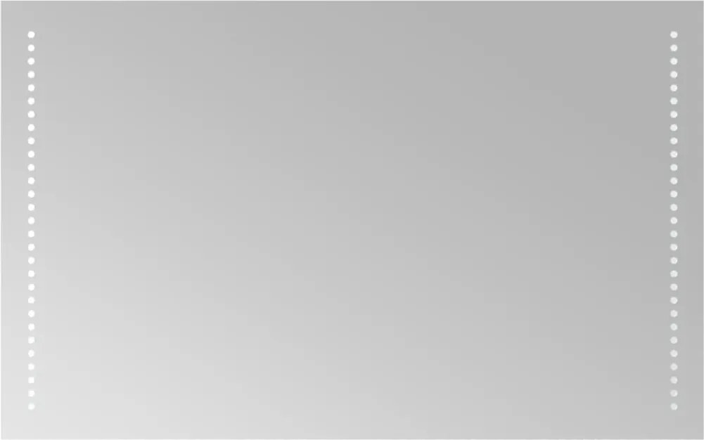 vidaXL LED-es fürdőszobatükör 50x80 cm