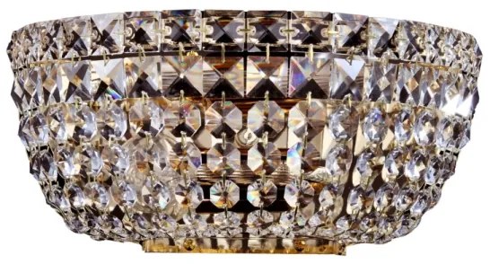 Maytoni DIA100-WL-02-G - Fali lámpa BASFOR 2xE14/60W/230V arany