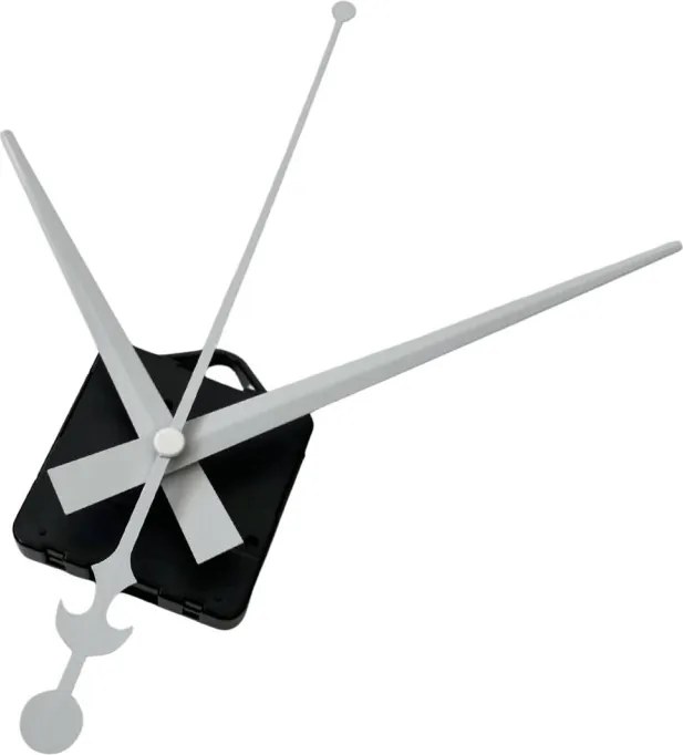 Fehér alumínium óramutatók - horgony mintázat 16 / 12 cm