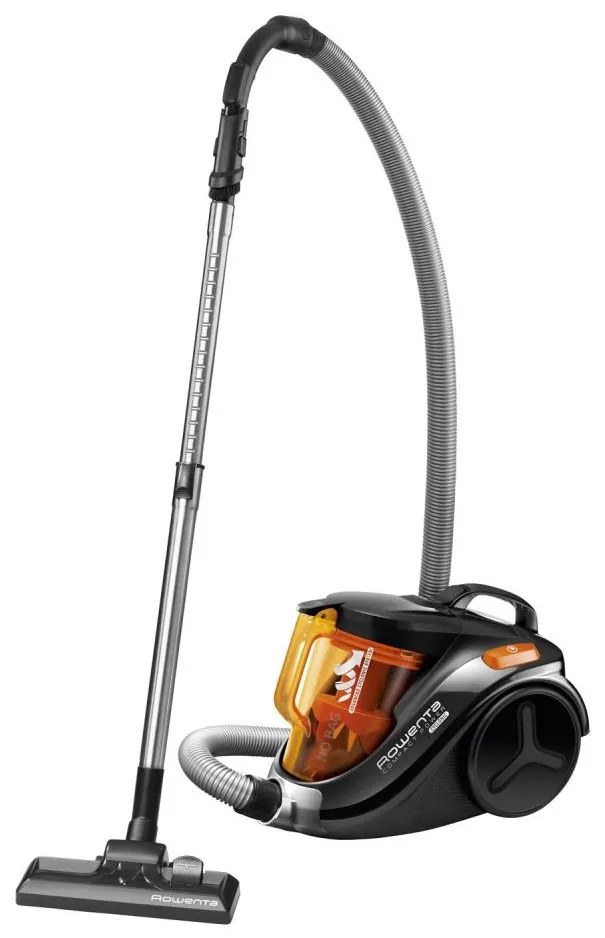 Rowenta - Porzsák nélküli porszívó COMPACT POWER 1,5l 750W/230V fekete/narancs