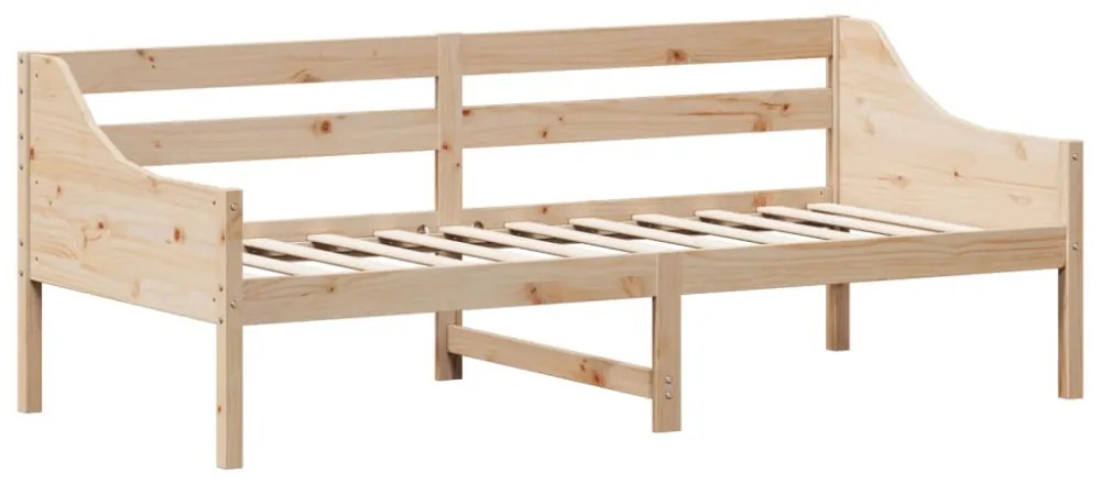 tömör fenyőfa kanapéágy matrac nélkül 90 x 200 cm