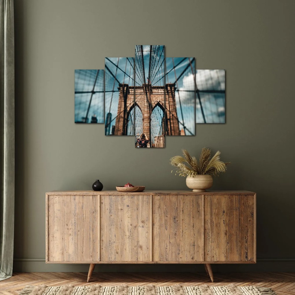 Kép - Brooklyn Bridge (150x105 cm)