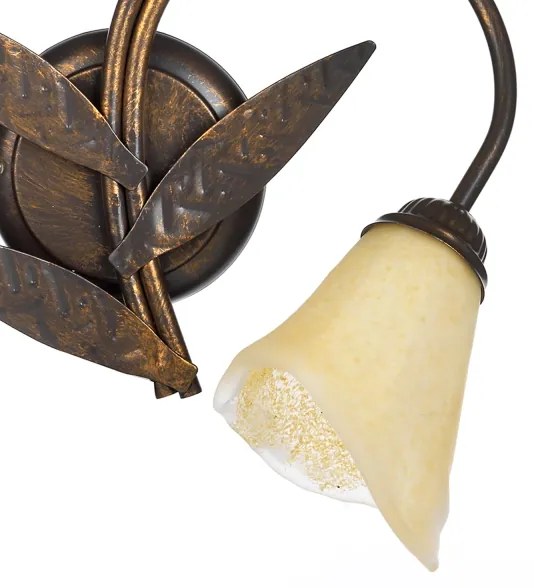 ONLI - Fali lámpa ALGA 2xE14/6W/230V bronz