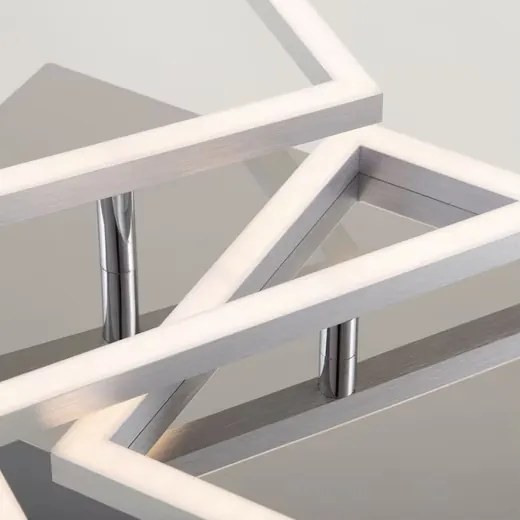 LED dimmelhető mennyezeti lámpa LED/42W/230V 3000K matt króm