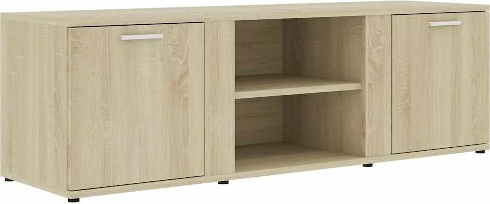 vidaXL sonoma tölgy színű szerelt fa TV-szekrény 120 x 34 x 37 cm
