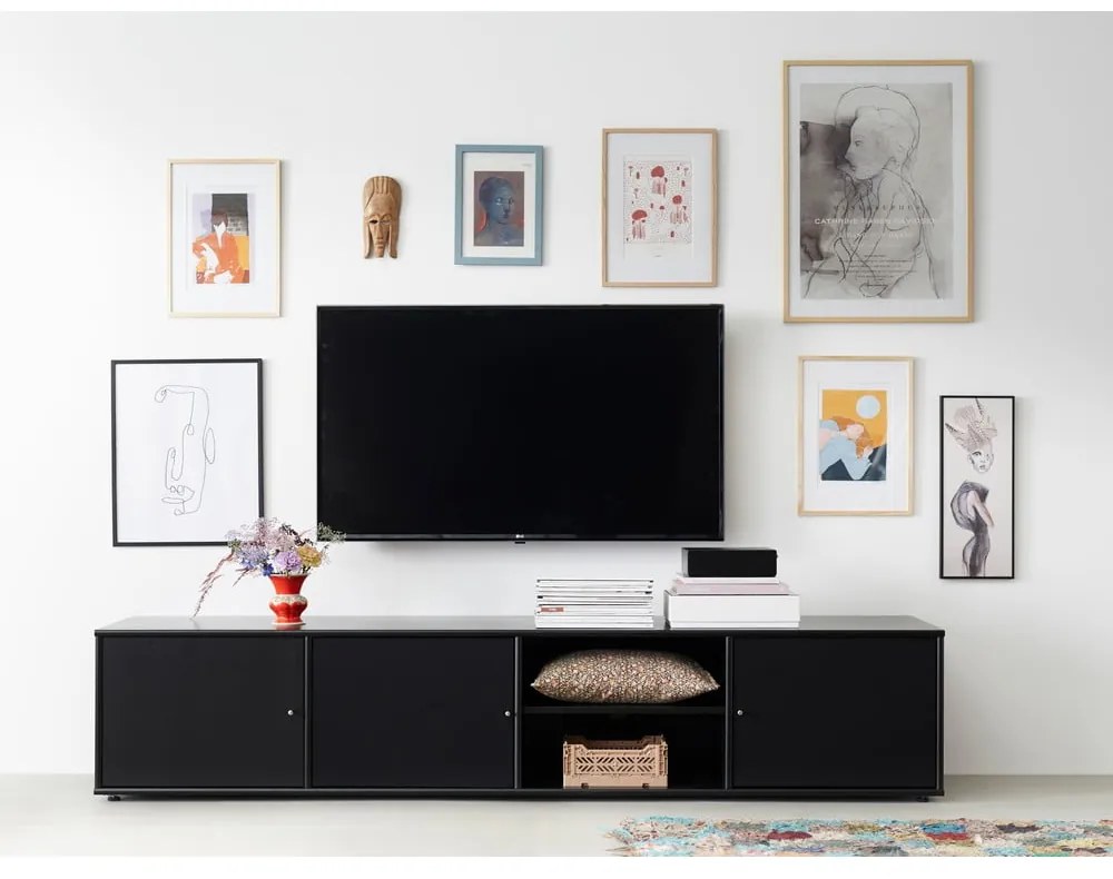 Fekete TV-állvány Mistral 233