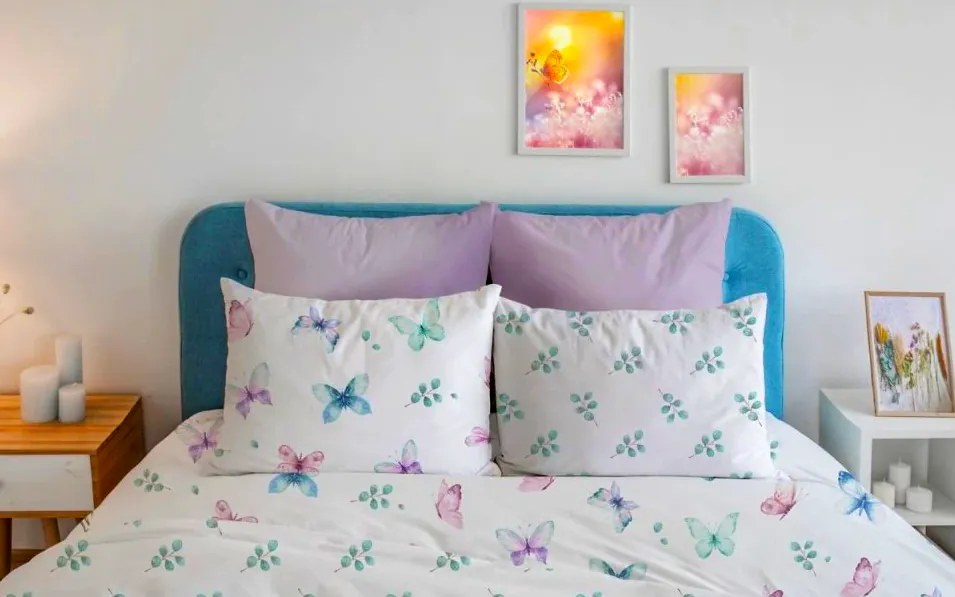 Butterfly DELUXE pamut ágynemű 140x200cm