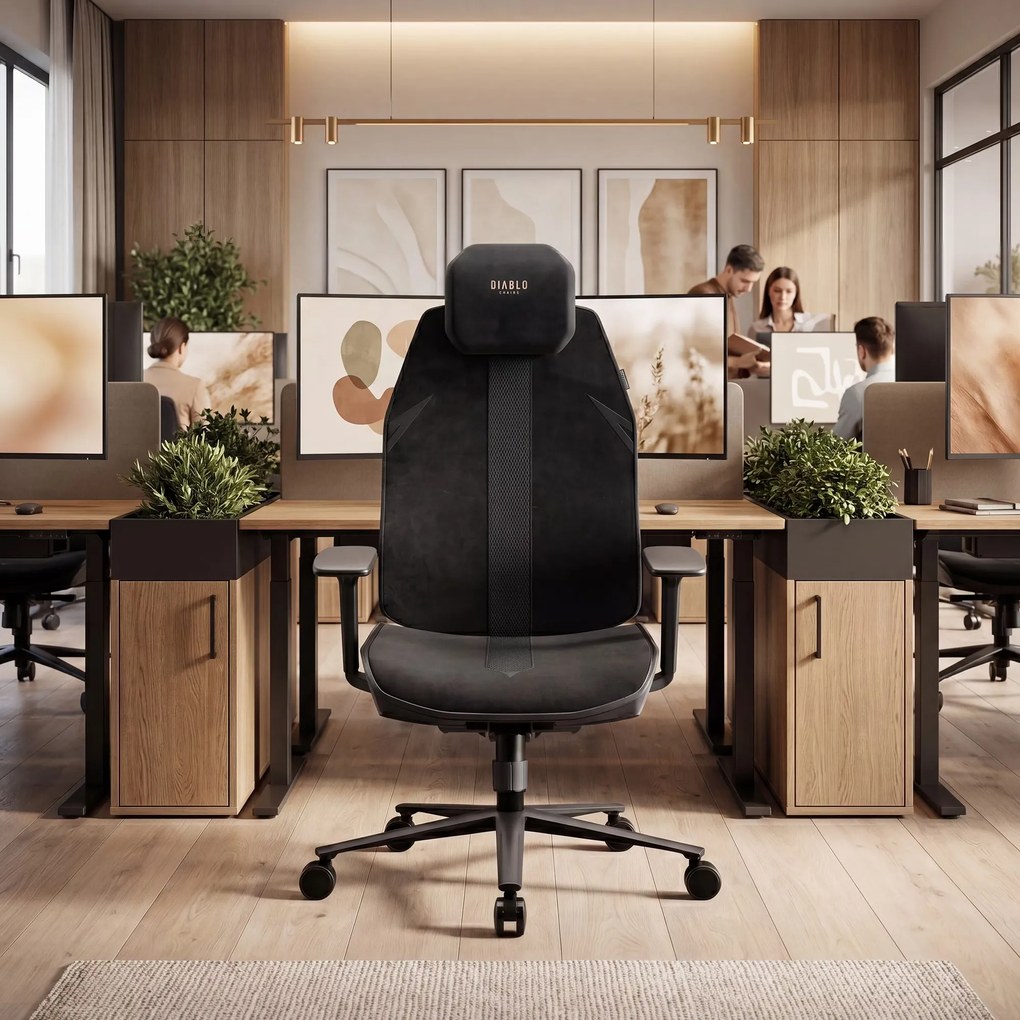 Ergonomikus irodai szék fekete V-Flash Ultra Black