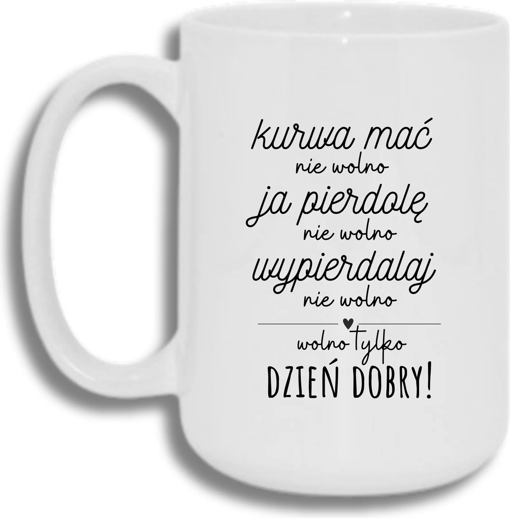 Bögre Fehér Nagy 440ml Ajándék Vicces Csak Jó Reggelt