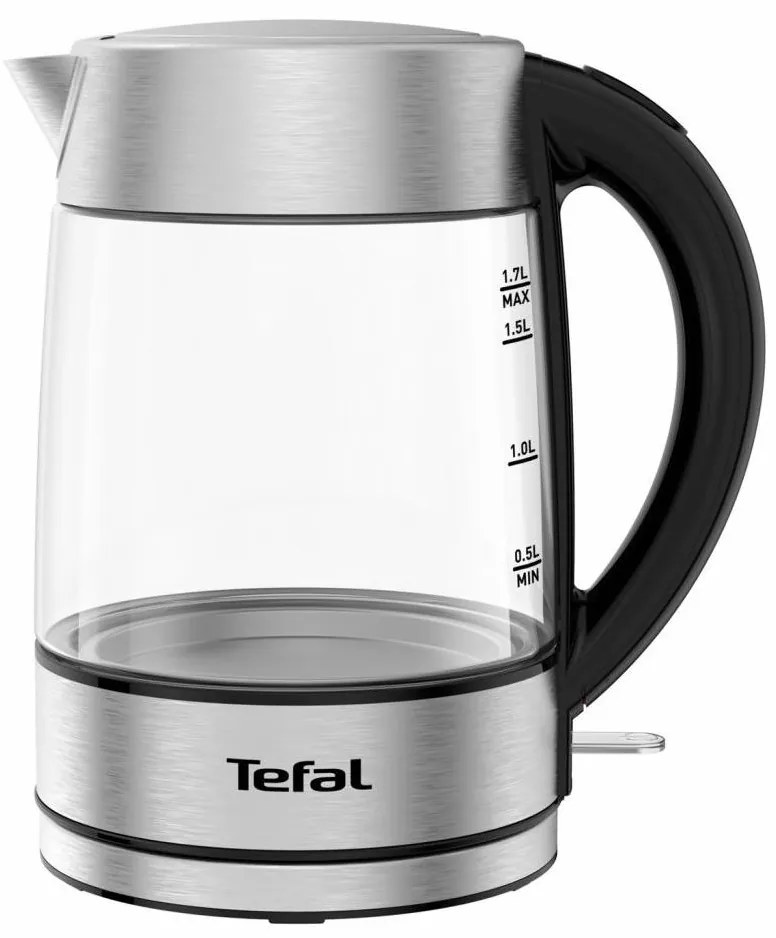 Tefal - Vízforraló GLASS 1,7 l 2200W/230V króm