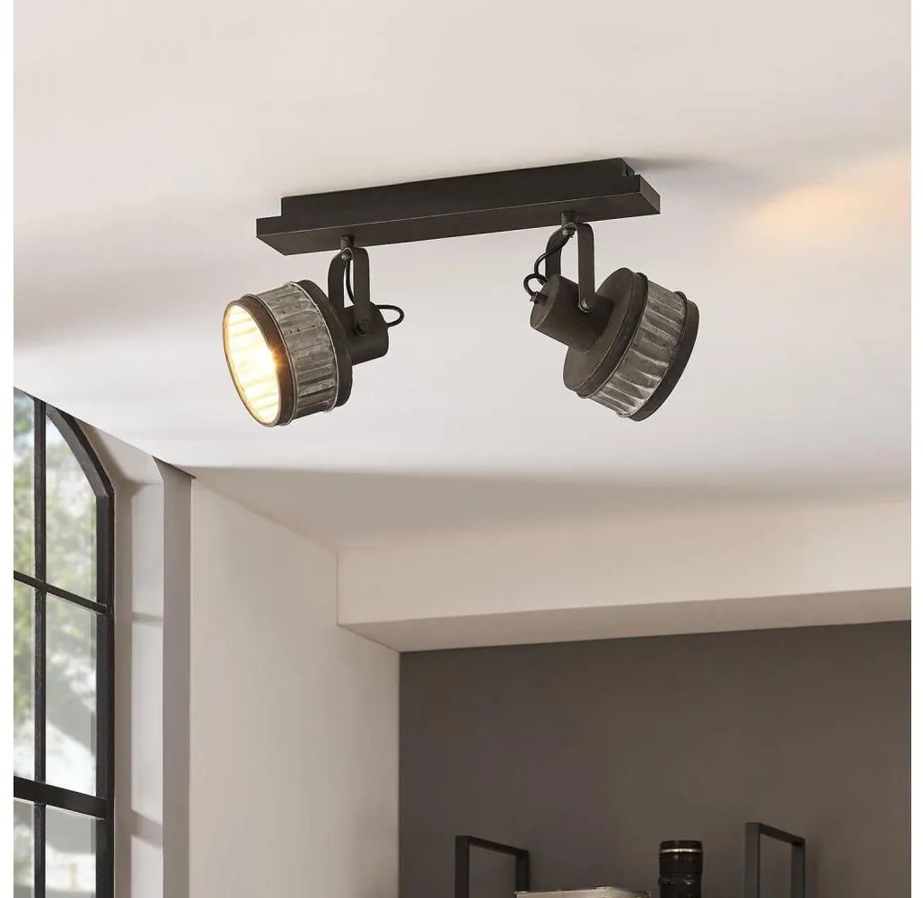 Eglo 43445 - TURROCK spotlámpa 2xE27/28W/230V