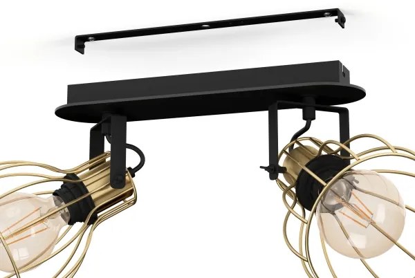 Eglo 900383 - Spotlámpa SAMBATELLO 2xE27/40W/230V