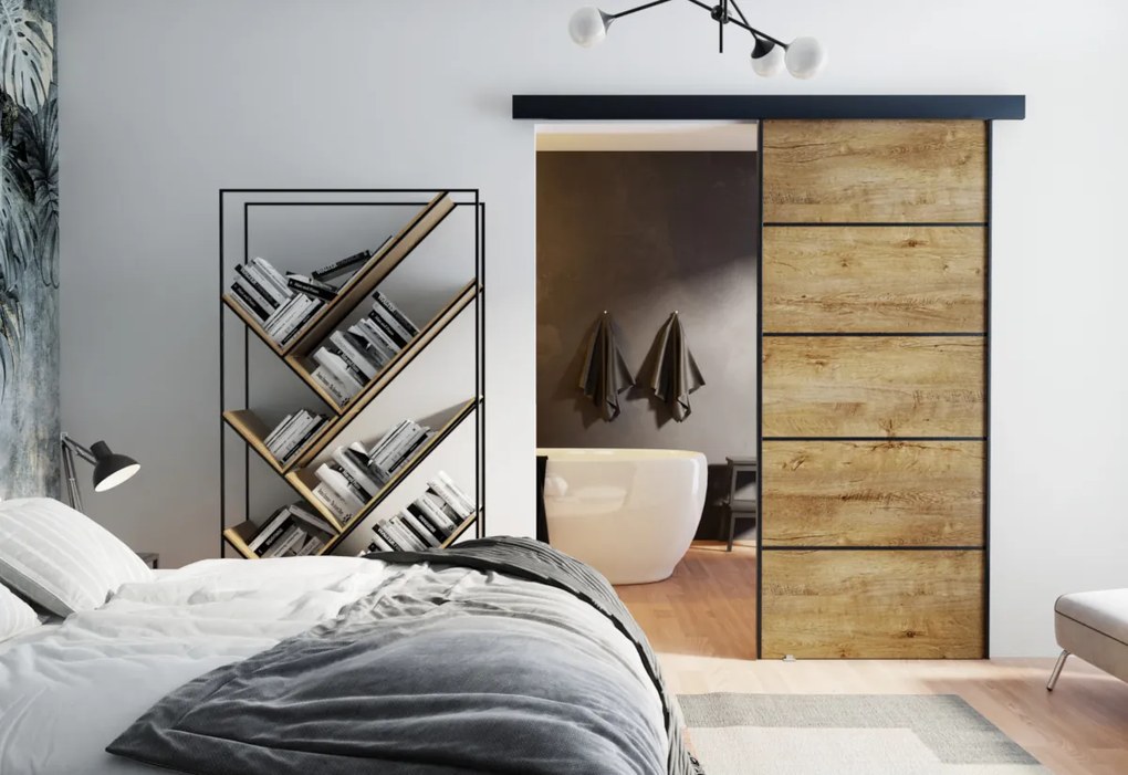 REMTA 70 tolóajtó, 70x205, tölgy sonoma